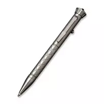 CIVIVI Coronet CP-02A titano taktinė rašiklis - bolt-action EDC su volframo stiklo daužytuvu, stonewashed apdaila