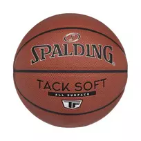 Spalding Tack Soft 7 dydžio krepšinio kamuolys rudas 76941Z