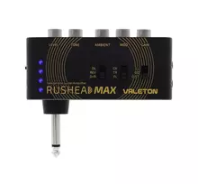 Valeton Rushead Max nešiojamas gitaros ausinių stiprintuvas su įmontuotais efektais ir įkraunama baterija
