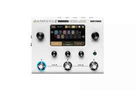 Hotone Ampero II Stomp daugiaefektis gitaros procesorius su jutikliniu ekranu, modeliavimu, IR, looperiu, USB garso sąsaja, MIDI ir 300 presetų