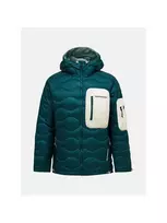 PEAK PERFORMANCE vyriška Helium Utility pūkinė striukė su gobtuvu Forest Night L