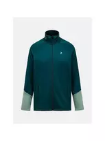 PEAK PERFORMANCE M Rider Essentials Midlayer užtrauktuku vyriška striukė žalia L