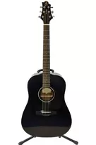 Samick D-1 BK Dreadnought akustinė gitara - juoda