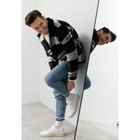 Vyriškos sportinės kojinės su juostelėmis Steven art.057 41-46