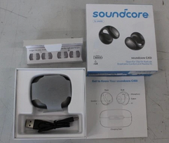 SALE OUT. Anker Soundcore C40i Flexible and Comfortable Clip-On Earbuds, Black