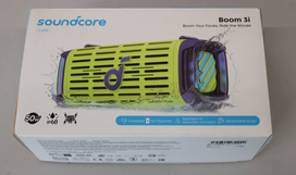 SALE OUT. Anker Soundcore Boom 3i Portable Bluetooth Speaker, Green | Anker Soundcore Speaker | Boom 3i | Warranty 24 month(s)