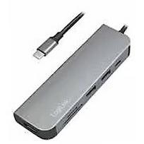 Logilink USB-C HUB, HDMI, PD, Kartenleser, USB 3.2 GEN 1x1 UA0343