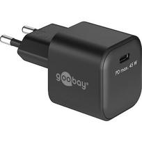 Goobay 45W USB-C PD GaN Fast Charger Nano (Black) 80238