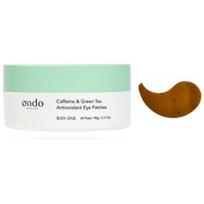 Ondo Beauty 36.5 BAN-JJAK Caffeine & Green Tea Antioxidant Eye Patches hidrogelinės paakių kaukės su kofeinu ir žaliąja arbata, 90 g