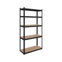 Metalinis sandėliavimo stelažas 180x90x40, juodas
