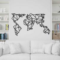 Asir pakabinama dekoracija World Map Metal Decor 4, 80 cm