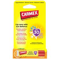 Carmex Lip balm SPF 30 Sun Defense Tropical Lip Balm Lūpų balzamas