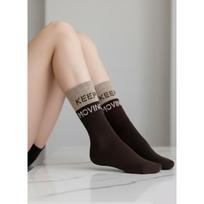 Moteriškos pusiau frotinės kojinės Milena 0071-008 Unique 38-41