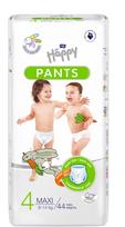 Sauskelnės-kelnaitės Happy Pants Maxi, 4 dydis, 8 - 14 kg, 44 vnt.