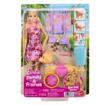 Lėlė su priedais Mattel Barbie Family & Friends Walk & Potty JJB46, 30 cm, įvairių spalvų