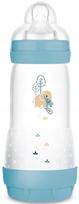 Kūdikių buteliukas Mam Baby Perfect Start Planet Love, 320 ml, 0 mėn., mėlyna sp.