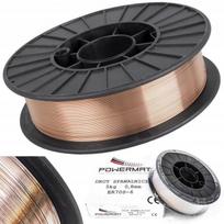 Suvirinimo viela Powermat ER70S-6 MIG/MAG, 0,8 mm, 5 kg