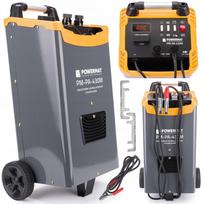 Automatinis akumuliatorių įkroviklis su paleidimo funkcija Powermat PM1096, 12/24 V, 400 A