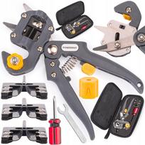 Skiepijimo sekatoriai Powermat PM-SDO-310BT su O, V ir U formos matricomis