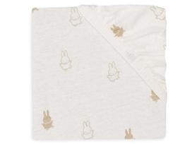 Jollein trikotažinė paklodė su guma Jersey 40x80/90cm Happy Miffy