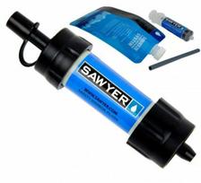 Sawyer Mini SP102 Mėlyna Filter – lengvas vandens valytuvas ekspedicijoms