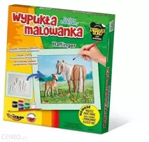 Mirage Hobby Haflingerio arklių reljefinė tapyba