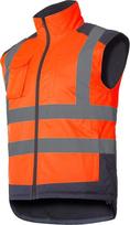 Lahti Pro Dvipusė įspėjamoji liemenė, oranžinė, "2xl", ce, lahti