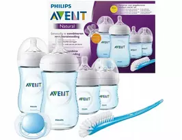 Philips Avent Natural 2.0 pradinis rinkinys mėlynas SCD301/04