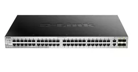 Šakotuvas D-LINK DGS-3130-54TS, L2+ Managed Switch with 48 10/100/1000Base-T jungtys and 2 10GBase-T jungtys and 4 10GBase-X SFP+ jungtys | D-Link