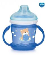 CANPOL BABIES neišsipilantis puodelis Sweet fun 180 ml, 57/300 mėlynas