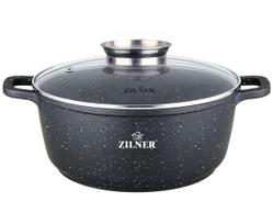 Zilner MARMURINIS PUODAS SU DANGIU 5,5L 26cm