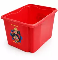 Keeeper FIREMAN SAM 3 DĖŽĖS PLASTIKINIAI KONTEERIAI ŽAISLAMS 3 vnt.