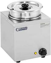 Royal Catering Bain-marie elektrinis sriubos šildytuvas 150W 230V 3,8L
