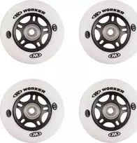 Ratukai riedučiams Worker 64 mm ABEC-5 Carbon