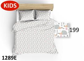 Pagalvės užvalkalas 40x60, baltas, ežiukai, pilki medžiai, rupūžės