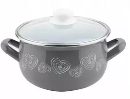 Tradicinis puodas Emalia Pleszew Merrylove 5,3 l 22 CM