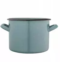 Indukcijai ir dujoms emaliuotas indas Altom Design šalavijas dėmėtas 5,8 l