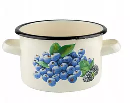 Emalia Pleszew TIESUS EMALINIS PUODAS 18 CM 3,2 L PLESZEW EEMALINIS DUJŲ INDUKCIJA