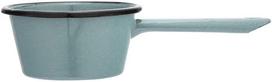 Emaliuotas kūginis puodas 0,45 l, skersmuo 12 cm Altom Design Sage margas