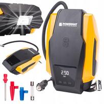 Powermat 12 V automobilinis kompresorius su LED ir LCD ekranu, 120 W