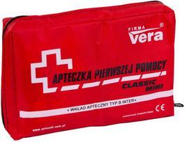 Vera AUTOMOBILIŲ PIRMOSIOS PAGALBOS RINKINYS AUTOMAX KOMPRES PIRMINIŲ BANDAGE