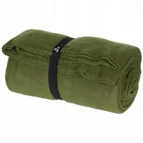 MFH Fleece antklodė 200x150 cm stora šilta alyvuogių