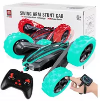 Click4Toys DVIPUŠIS TWISTER AUTOMOBILIS, VALDYMAS RANKOS GESTAIS SUKIMO LED 2,4 GHz NUOTOLINIO PULTO PULTAS