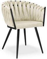 Ehokery Bipohome Pinta veliūro kėdė ASTON VELVET beige