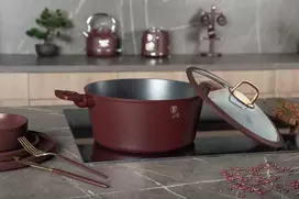 Berlinger Haus Puodas su dangteliu 28cm BerlingerHaus Leonardo BH-8042