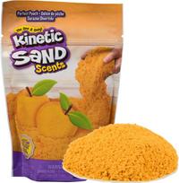 Kinetinis smėlis Oranžinis Kvapnus Kvepiantis Persikas Kinetic Sand 227g