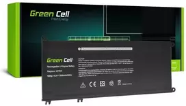 Green Cell Žalias cell baterija de138 33ydh do dell inspiron g3 3579 3779 g5 5587 g7 7588 7577 7779 latitude 3480 3490 3590 3400mah 15.2v