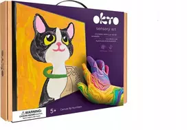 Okto Kūrybinės tapybos pagal numerius rinkinys „Katė“ 29*29 cm, 20028 m