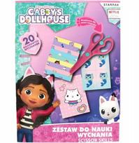 Starpak Kūrybinis rinkinys, skirtas mokytis kirpti A4 su Gabby S Dollhouse žirklėmis