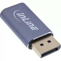 InLine 64107I vaizdo adapteris USB Type-C į DisplayPort pilka